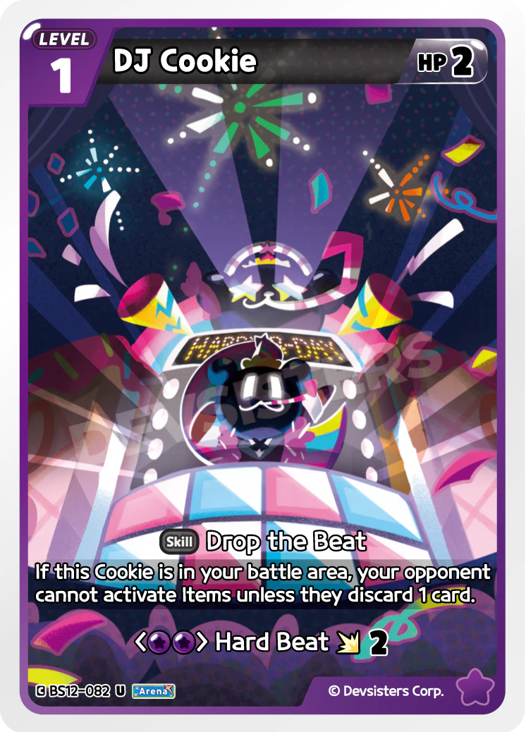 DJ Cookie Uncommon Festival Arena BS12-082 NM