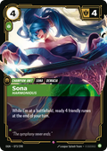 Sona, Harmonious Foil Rare Origins 073/298 NM