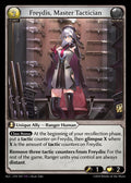 Freydis, Master Tactician Super Rare Alchemical Revolution 057 NM
