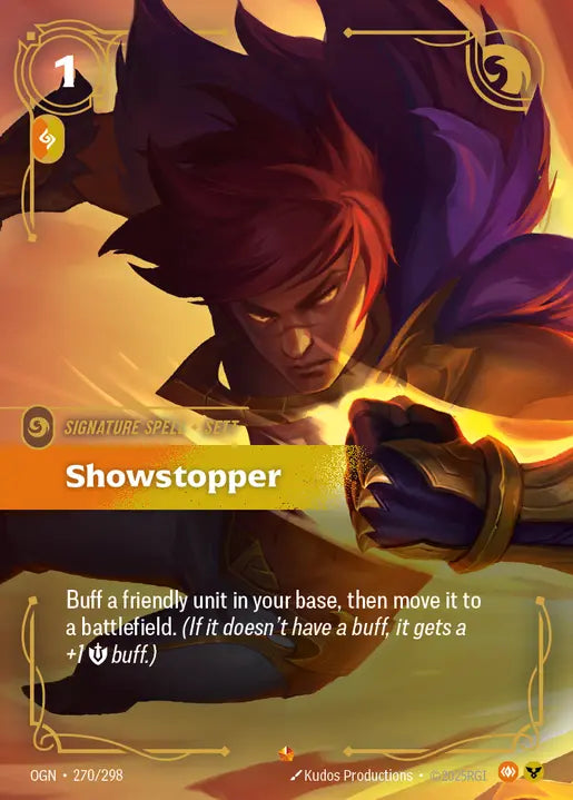 Showstopper Foil Epic Origins 270/298 NM