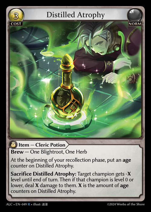 Distilled Atrophy Rare Radiant Origins: Pantheon 056 NM
