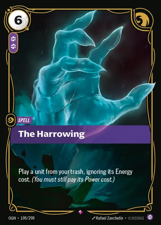 The Harrowing Foil Rare Origins 198/298 NM