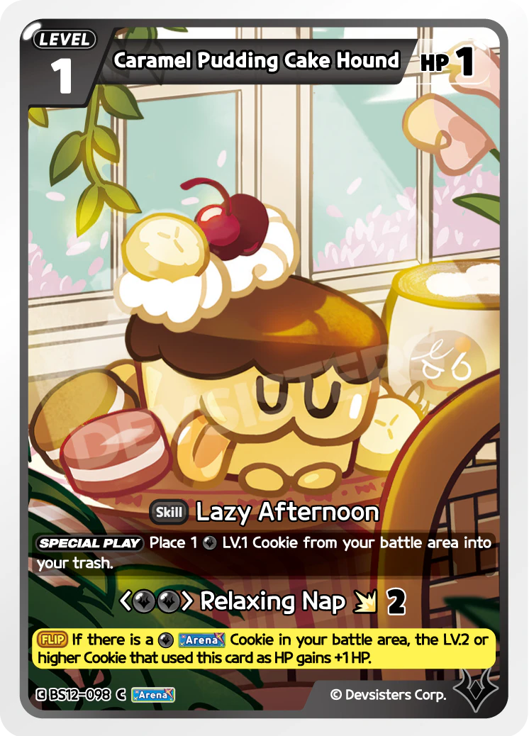 Caramel Pudding Cake Hound Common Festival Arena BS12-098 NM