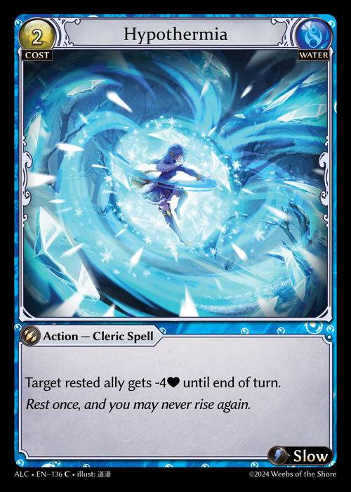 Hypothermia Common Alchemical Revolution 136 NM