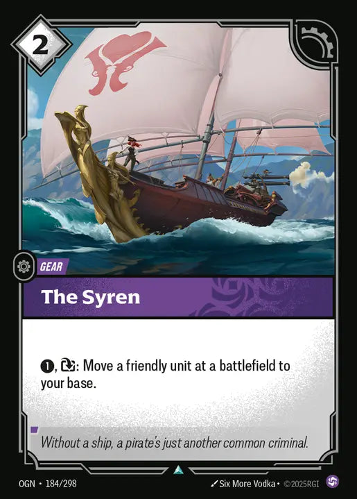 The Syren Uncommon Origins 184/298 NM
