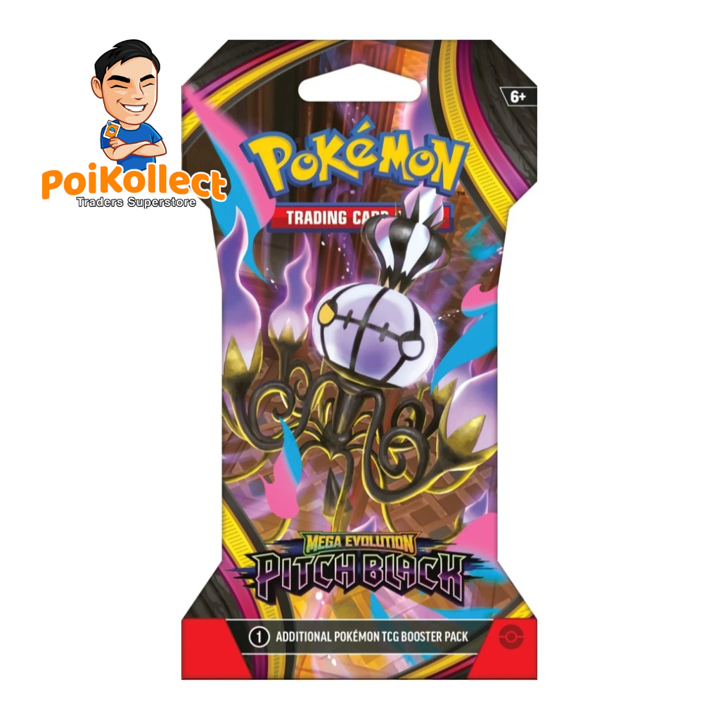 ME05: Pitch Black Sleeved Booster Pack [Limit 8 unit]
