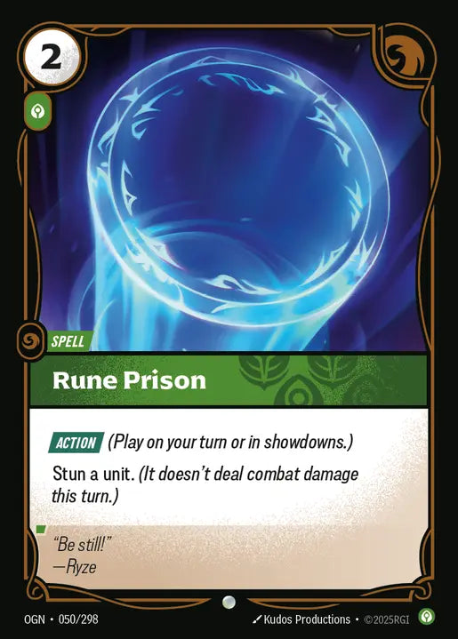 Rune Prison Common Origins 050/298 NM