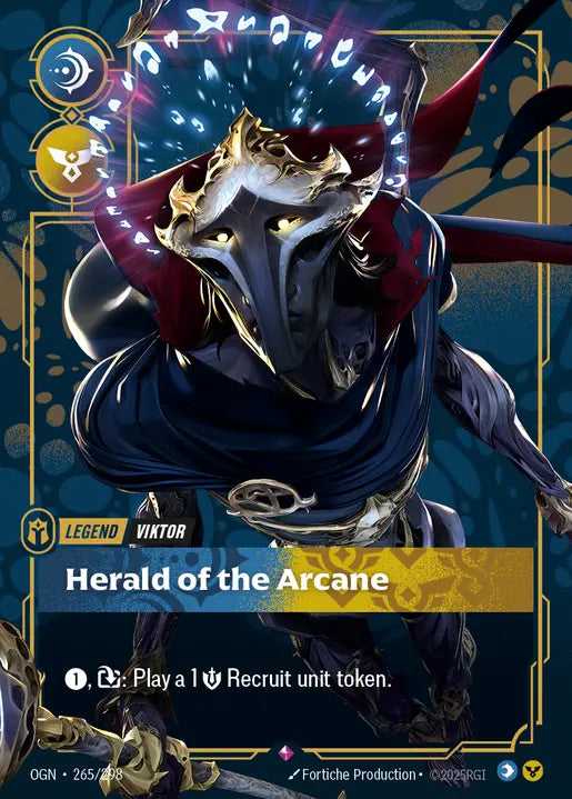 Viktor, Herald of the Arcane Foil Rare Origins 265/298 NM
