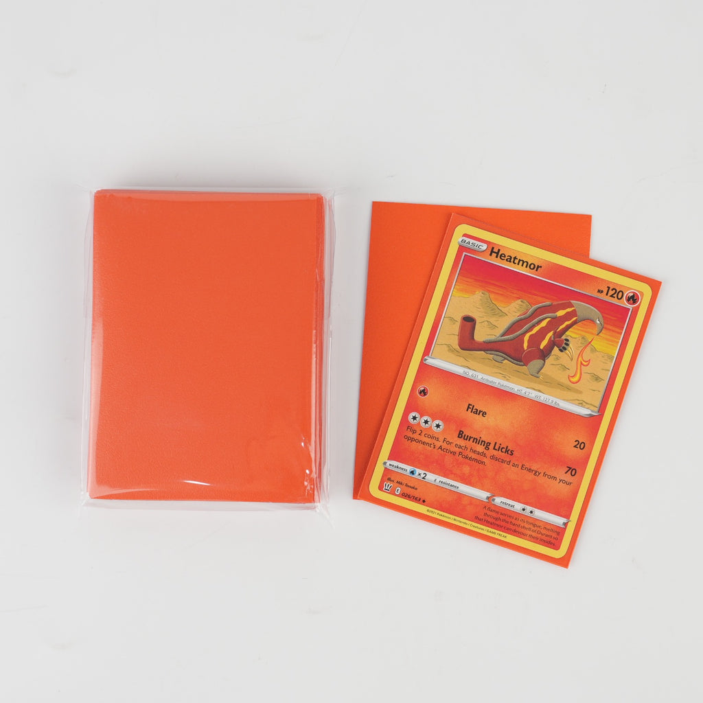 Poikollect Outer Orange Sleeves 66mmx91mm