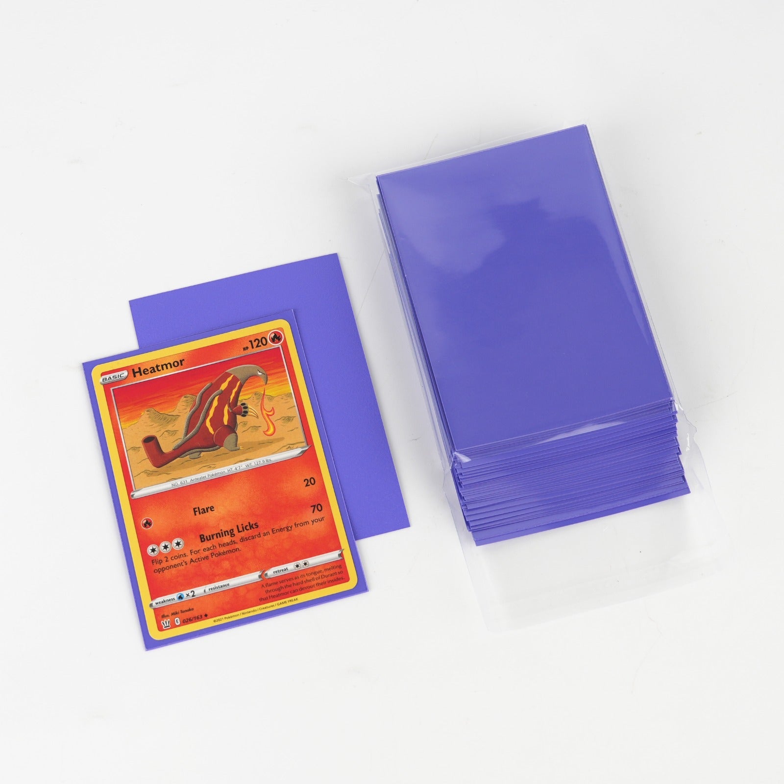 Poikollect Outer Purple Sleeves 66mmx91mm