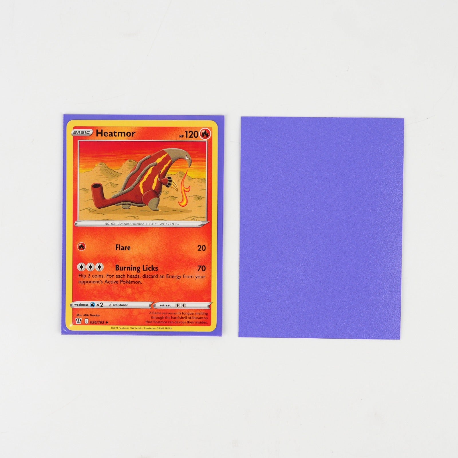Poikollect Outer Purple Sleeves 66mmx91mm
