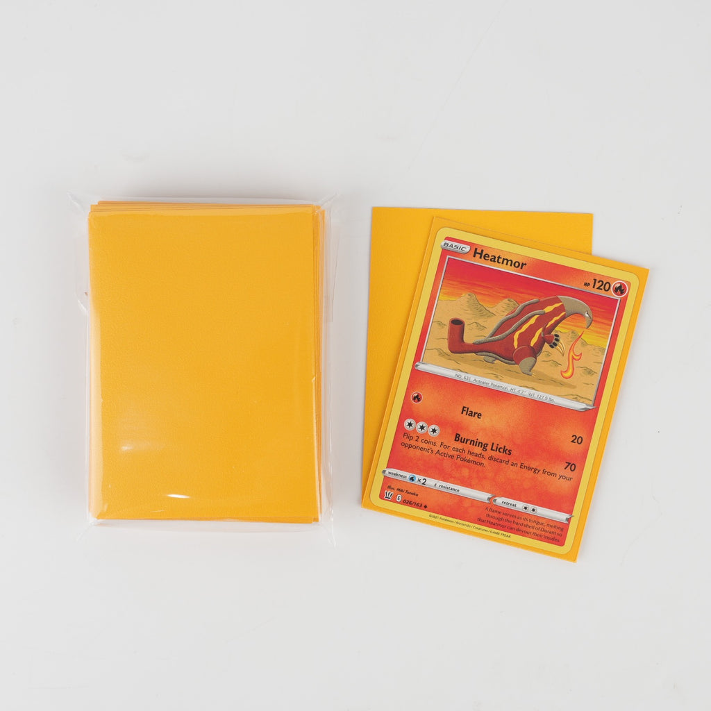 Poikollect Outer Yellow Sleeves 66mmx91mm