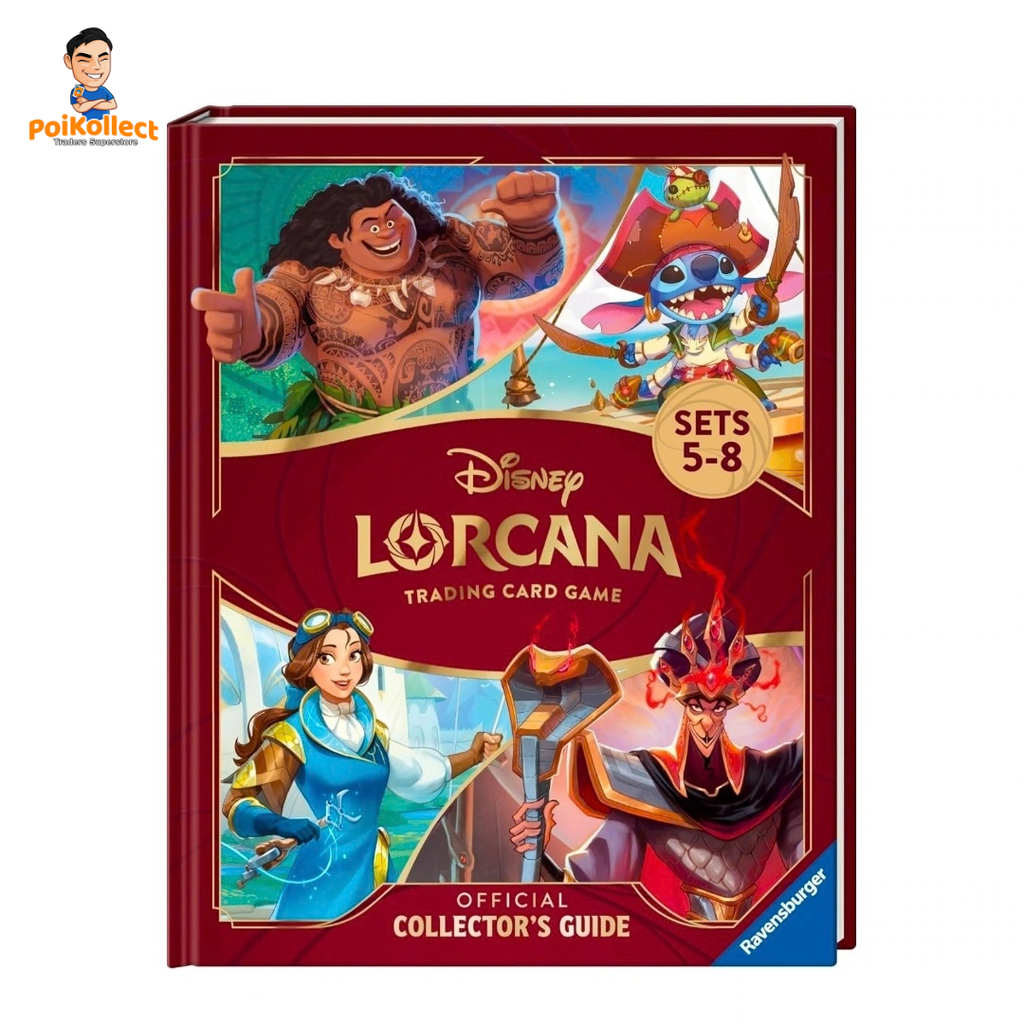 Disney Lorcana Collector Guide Book (Covering Set 5 to 8)