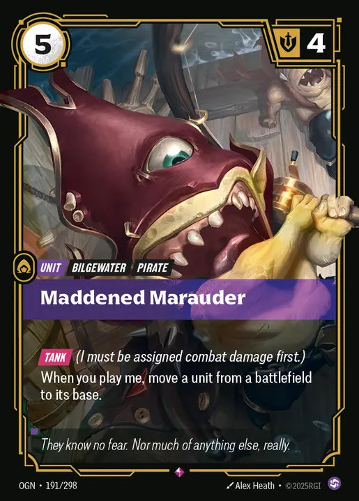 Maddened Marauder Rare Origins 191/298 NM