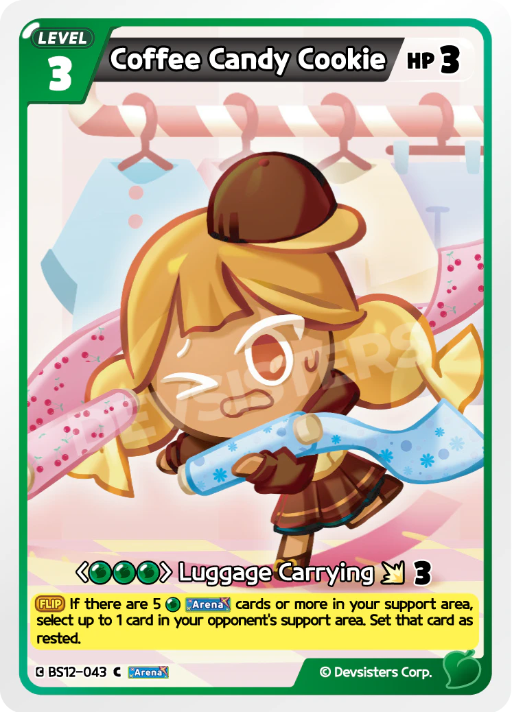 Coffee Candy Cookie Common Festival Arena BS12-043 NM