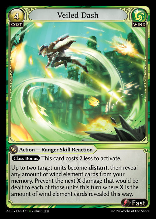Veiled Dash Uncommon Alchemical Revolution 171 NM