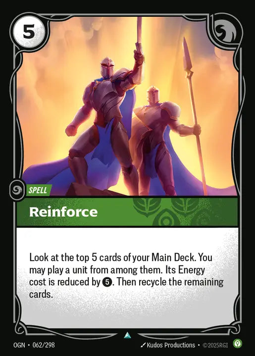 Reinforce Uncommon Origins 062/298 NM