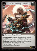 Diana, Deadly Duelist Common Alchemical Revolution Starter Decks 008 NM