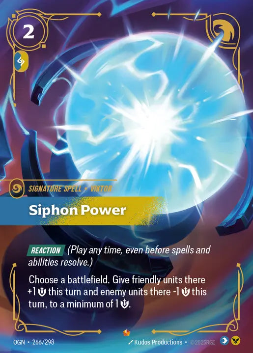 Siphon Power Foil Epic Origins 266/298 NM