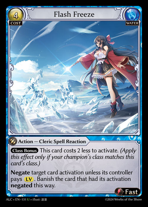 Flash Freeze Uncommon Alchemical Revolution 131 NM