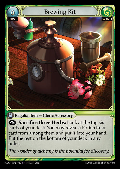 Brewing Kit Super Rare Alchemical Revolution 037 NM