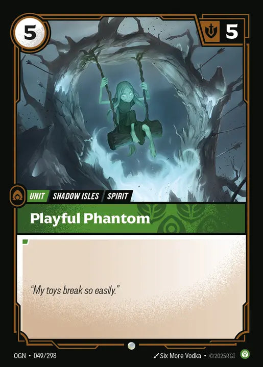 Playful Phantom Common Origins 049/298 NM