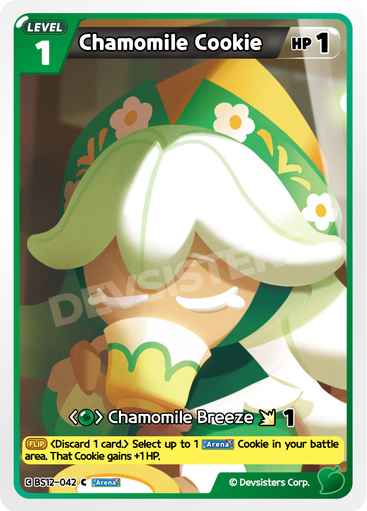 Chamomile Cookie Common Festival Arena BS12-042 NM