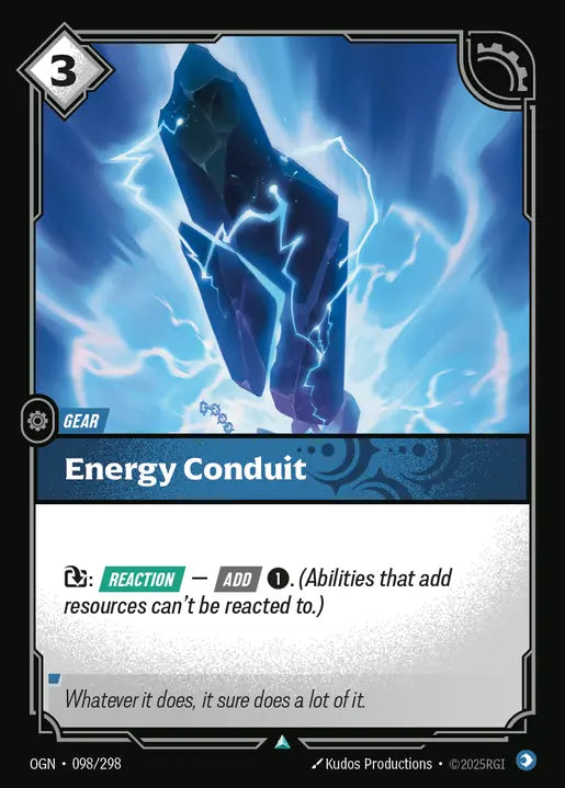 Energy Conduit Uncommon Origins 098/298 NM