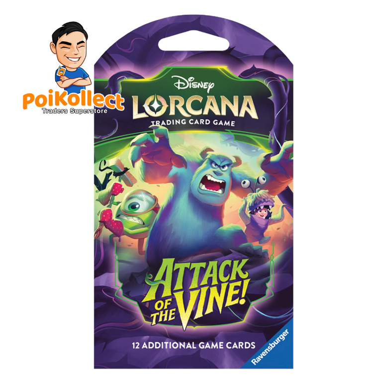 Disney Lorcana Chapter 13: Attack of the Vine Sleeve Pack [Limit 12 Packs]
