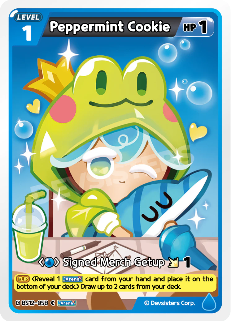 Peppermint Cookie Common Festival Arena BS12-058 NM