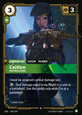 Caitlyn, Patrolling Foil Rare Origins 068/298 NM