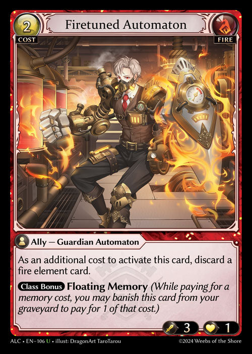 Firetuned Automaton Uncommon Alchemical Revolution 106 NM