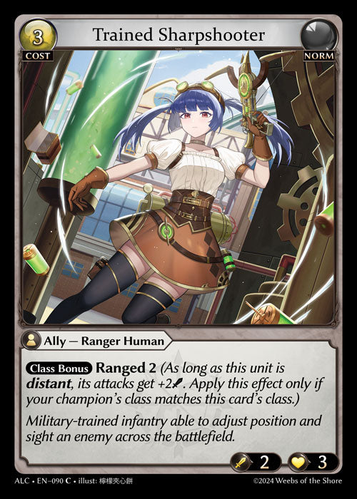 Trained Sharpshooter Common Alchemical Revolution 090 NM