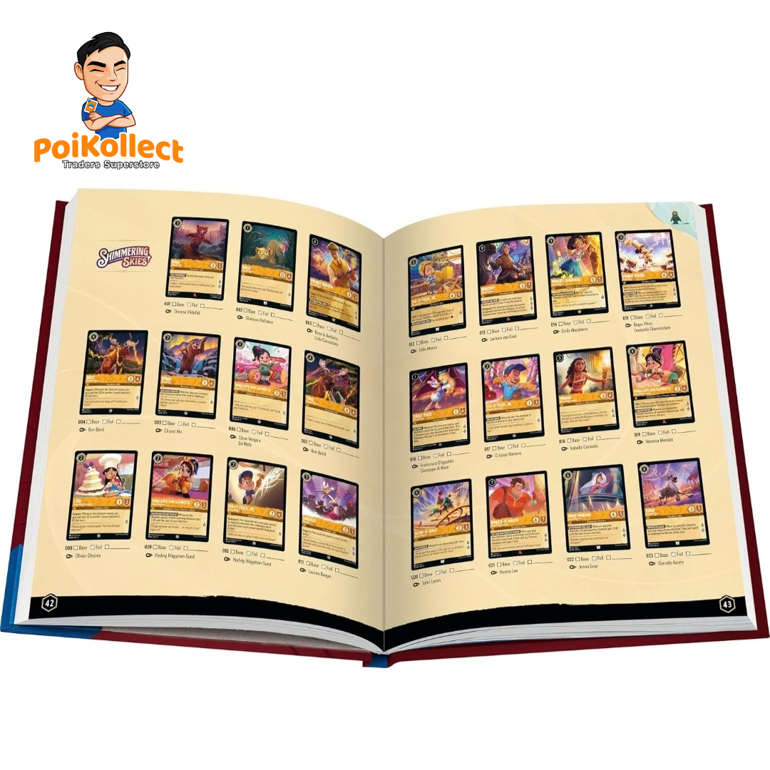 Disney Lorcana Collector Guide Book (Covering Set 5 to 8)