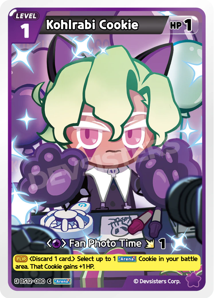 Kohlrabi Cookie Common Festival Arena BS12-080 NM