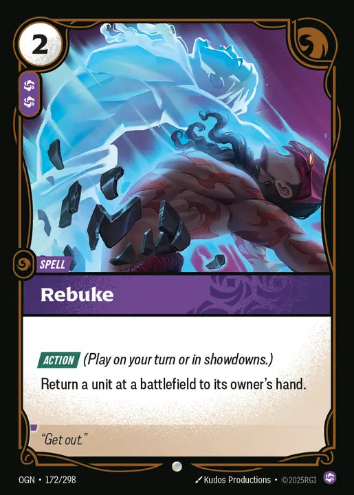 Rebuke Common Origins 172/298 NM