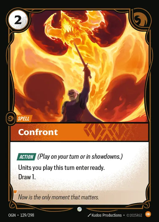 Confront Common Origins 129/298 NM