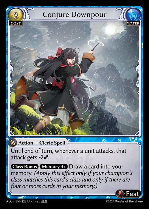 Conjure Downpour Uncommon Alchemical Revolution 126 NM