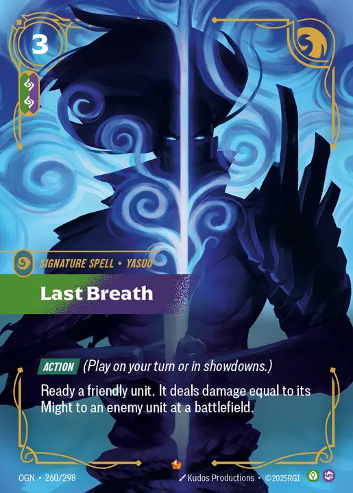 Last Breath Foil Epic Origins 260/298 NM