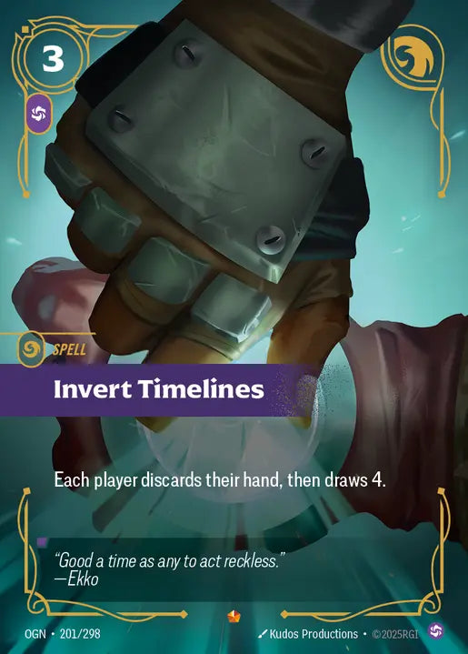 Invert Timelines Foil Epic Origins 201/298 NM