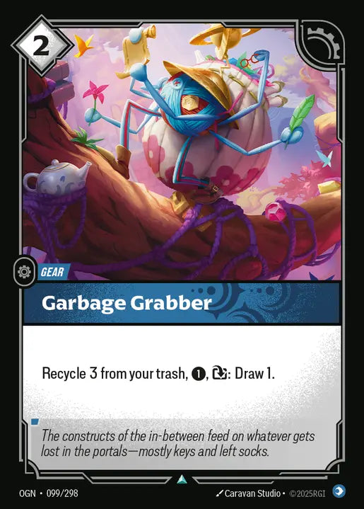 Garbage Grabber Uncommon Origins 099/298 NM