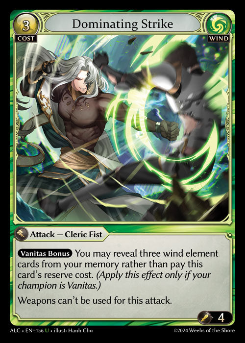 Dominating Strike Uncommon Alchemical Revolution 156 NM