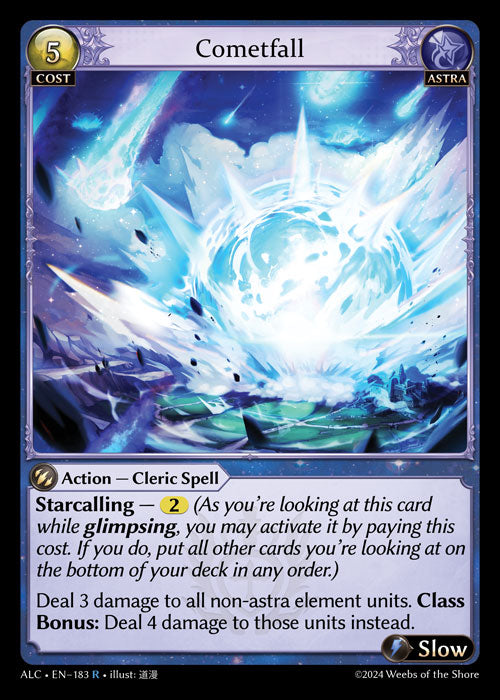 Cometfall Rare Alchemical Revolution 183 NM
