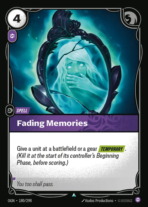 Fading Memories Uncommon Origins 180/298 NM