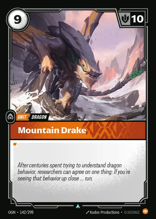 Mountain Drake Uncommon Origins 142/298 NM