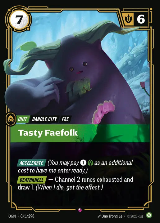 Tasty Faefolk Foil Rare Origins 075/298 NM