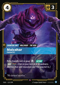 Malzahar, Fanatic Foil Rare Origins 113/298 NM