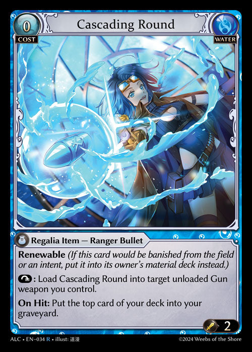 Cascading Round Rare Alchemical Revolution 034 NM