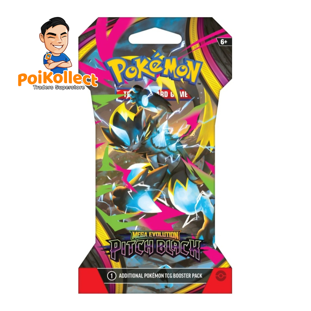 ME05: Pitch Black Sleeved Booster Pack [Limit 8 unit]
