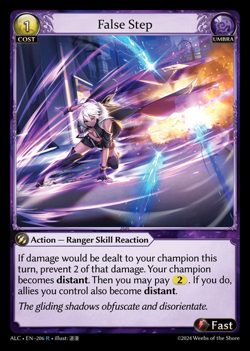 False Step Rare Alchemical Revolution 206 NM
